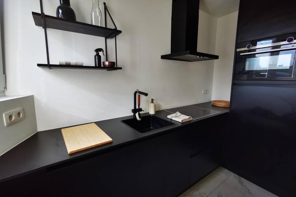 De Flat - Licht En Luxueus Appartement Bij Het Zuid Антверпен Экстерьер фото